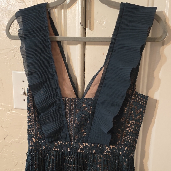 French Connection Teal Dress - Picture 8 of 12